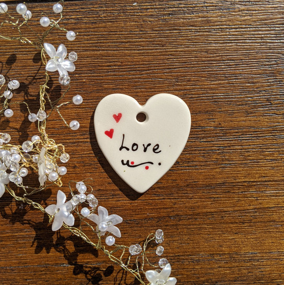 Mini Heart Personalized Favor