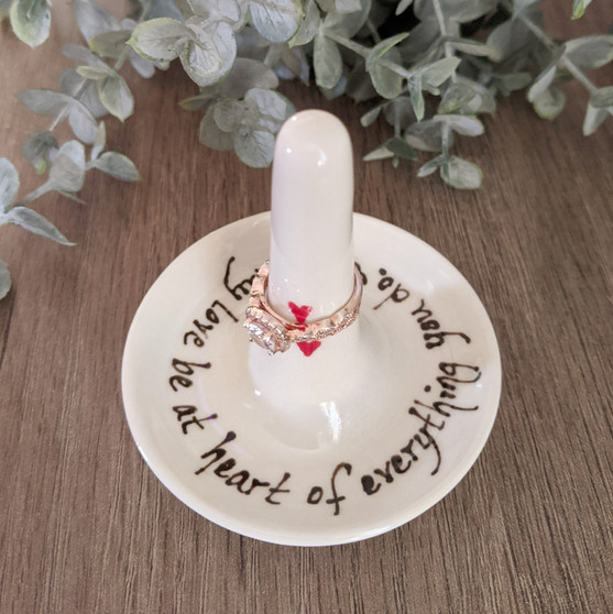Ring Holder - May Love Be At The Heart