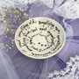Pottery Mountain - "I need something old, something new, something borrowed, something blue, but most importantly ~ I need you!" The perfect bridesmaid gift!