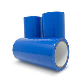  Unprinted  - Medium Tack 8" Wide - Blue Tape 