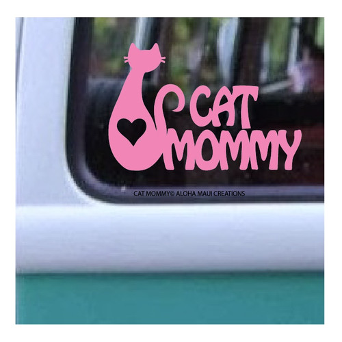 Size 2.95" x 4.5"
Cat Mommy©