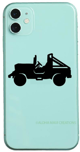 Jeep Profile© Mini Decal
Size 1.2" x 2.25"