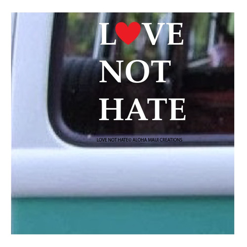 Size 4" x 3.5"
Love Not Hate© Size 4" x 3.5"
Love Not Hate©