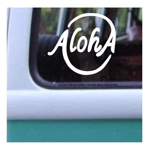 Size 3" x 3.5"
Aloha Circle Swirl©