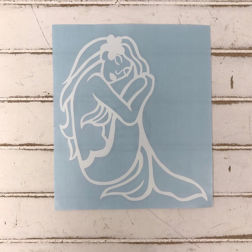 Size: 4.75" x 4.3"
Mermaid Sitting©