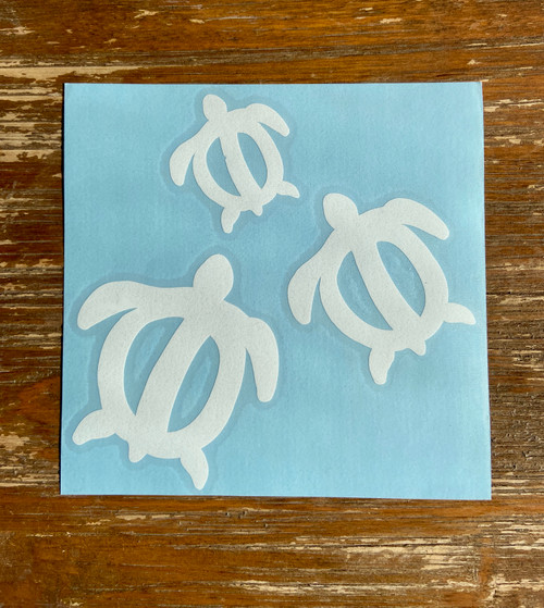 Size 4.7" x 4.75"
Turtle Trio Petroglyph