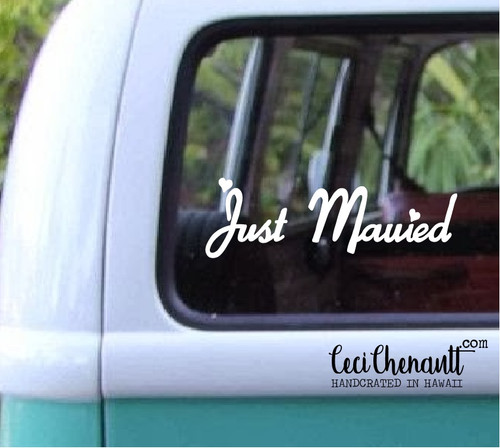 Size: 2" x 5.25"
Just Mauied Weddings©