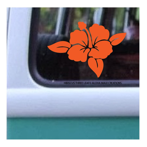 Size 2.95" x 4
Hibiscus Three Leaf