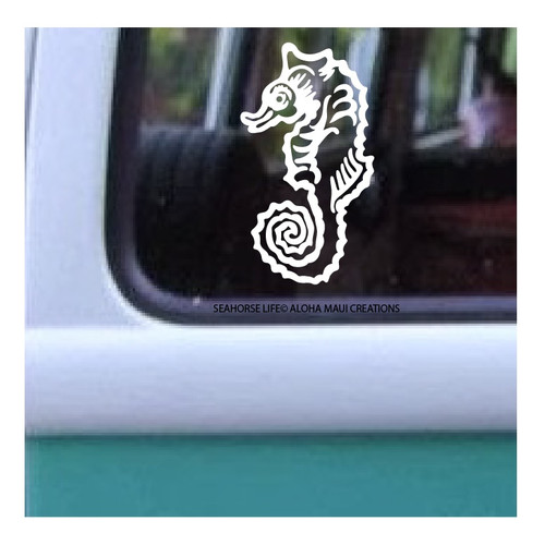 Size 4.25" x 2.25"
Seahorse Life©