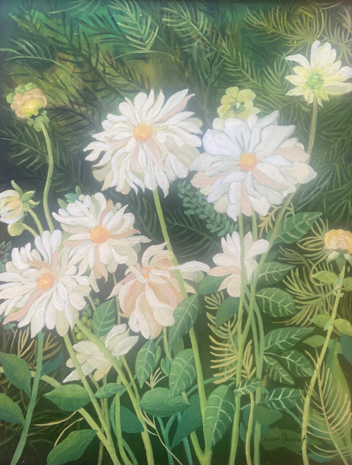 Floral Daydream© 16" x 20" Oil by Cecilia Chenault