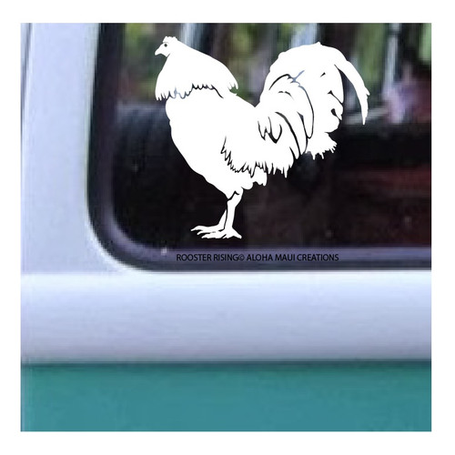 Size  4.5" X 4.75"
Rooster Rising©