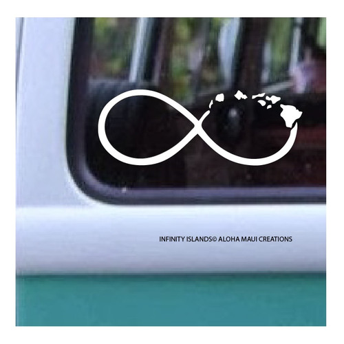 Size: 2.7" x 7"
Infinity Hawaii Islands©