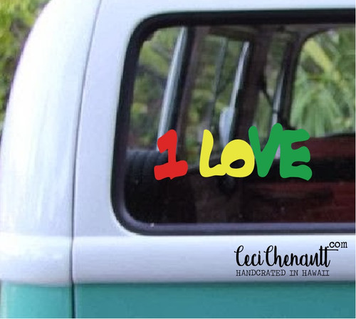 Size: 2.7" x 7"
1 Love Reggae Rhythms©