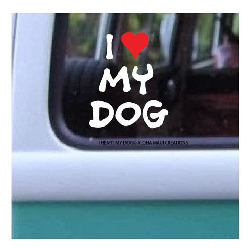 Size 4.25" x 3.5"
I Heart My Dog©
