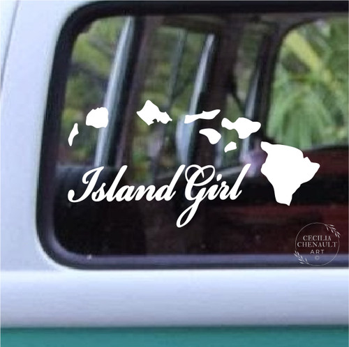 Island Girl©
Size 2.65" x 5.25"