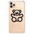 Teddy Bear Cute Mini Cell Phone Decal  Bear Sticker C365