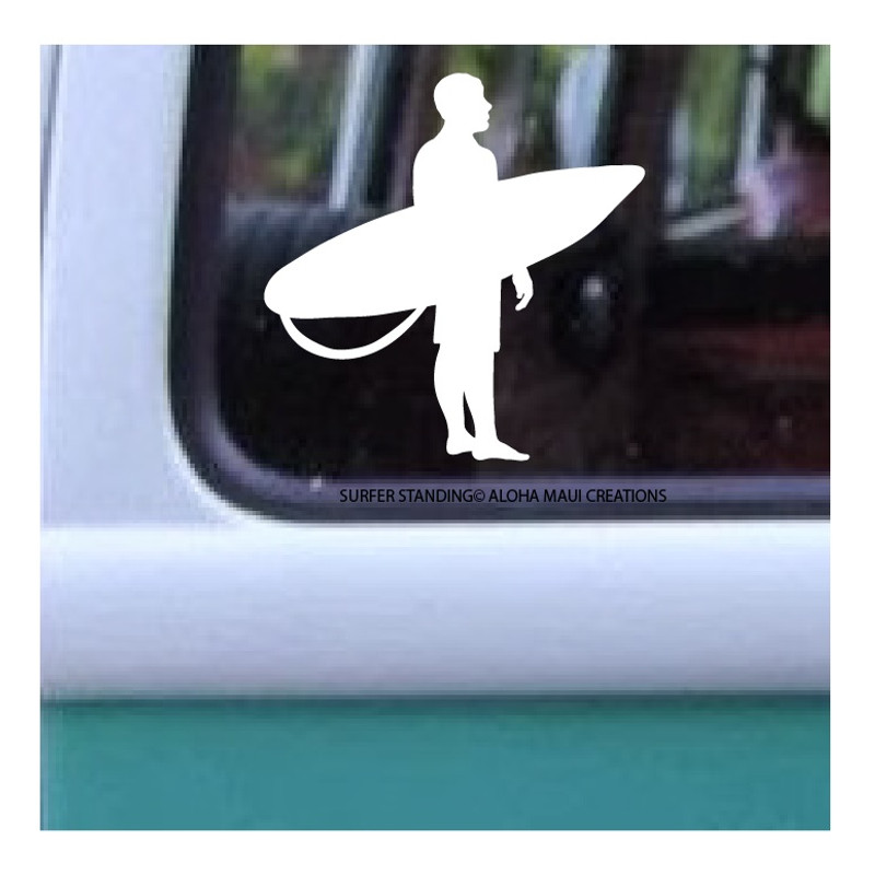 Size 4.5" x 4.5"
Surfer Standing©