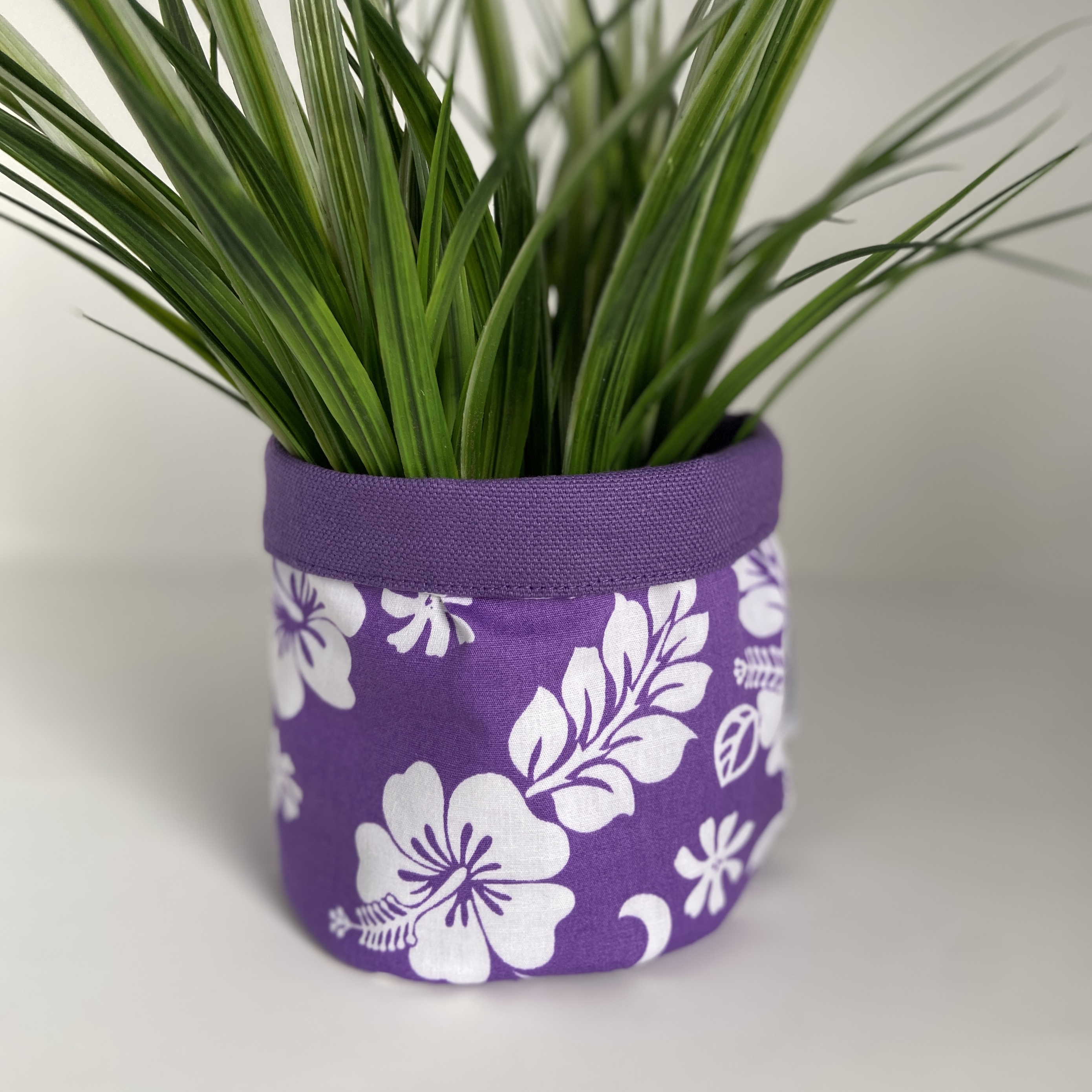 How to decorate with Reversible Fabric Cloth Pot Planters Cecilia