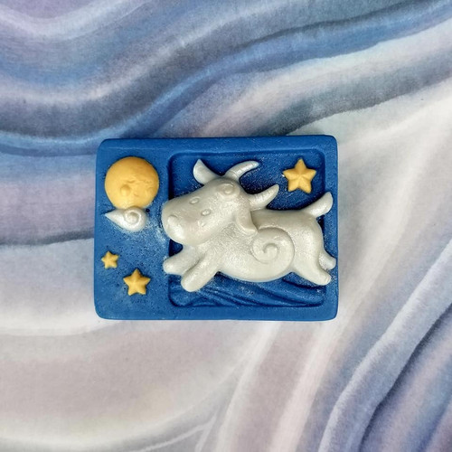 3D Capricorn Horoscope Constellation Natural Soap