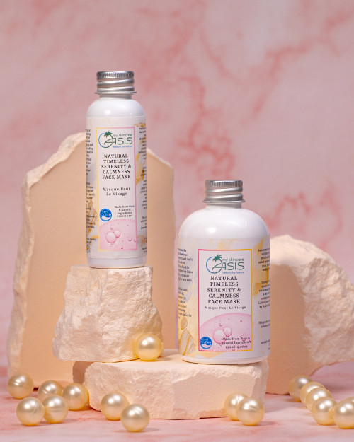 Natural Peptide Face Mask for expression wrinkles, forehead lines, crow's feet, smile lines and anti-aging skincare.