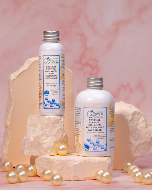 Natural Peptide, Collagen, and Ceramide Face Mask