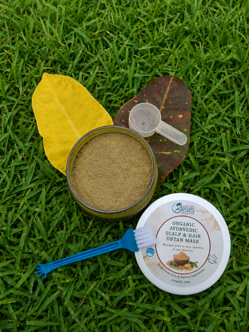 Organic Ayurvedic Scalp & Hair Ubtan Mask