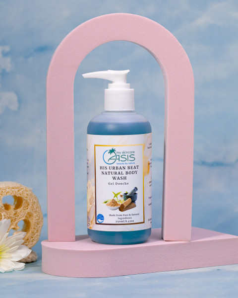 His Urban Beat Natural Body Wash for Men