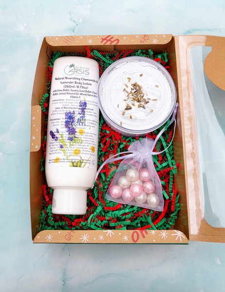 Lavender Lovers Natural Christmas Gift Set