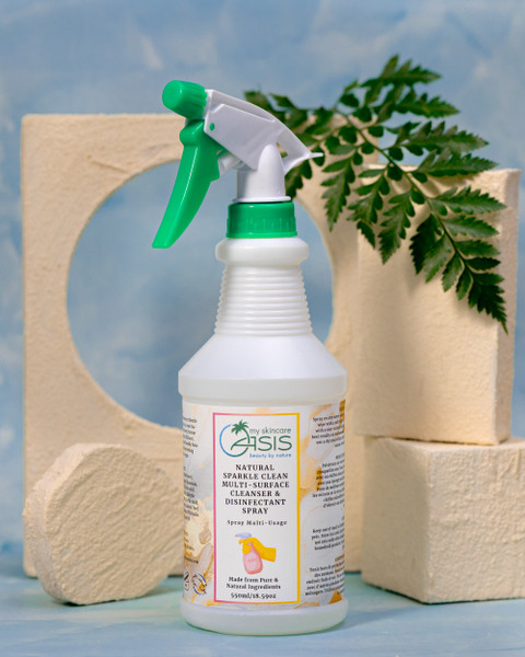 Natural Sparkle Clean Multi-Surface Cleanser & Disinfectant Spray