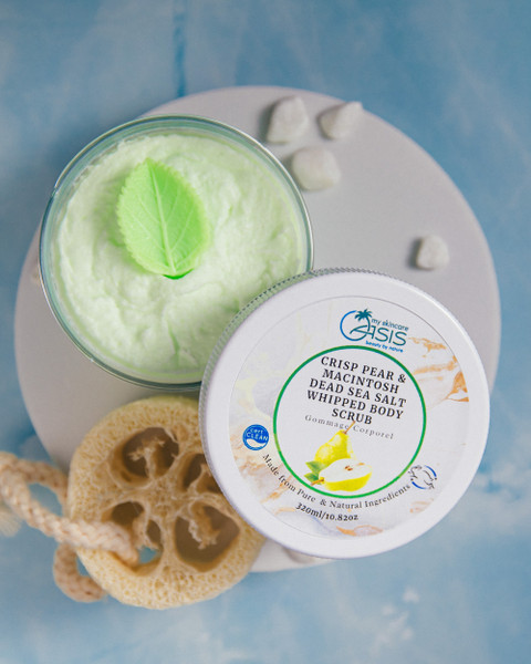 Natural Dead Sea Salt Whipped Body Scrub