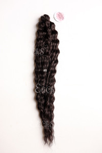 Cabello para trenzas y para Crochet Ariel Largo 22 color #8 castaño oscuro Cabello para trenzas y para Crochet Ariel Largo 22 color #8 castaño oscuro