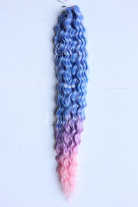 Cabello para trenzas y para Crochet Ariel Largo 22 color TBLUE5 Cabello para trenzas y para Crochet Ariel Largo 22 color TBLUE5