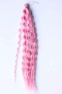 Cabello para trenzas y para Crochet Ariel Largo 22 color PINK