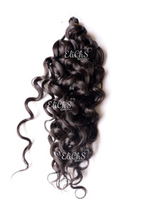 Extensiones para trenzas y para crochet Hawai Largo 20 color 4 castaño oscuro Extensiones para trenzas y para crochet Hawai Largo 20 color 4 castaño oscuro