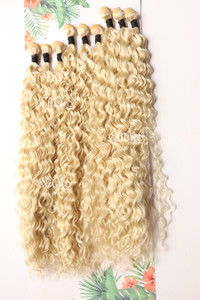 Cabello de seda Curly 9 piezas Largo 28,24,20 color 613 Cabello de seda Curly 9 piezas Largo 28,24,20 color 613