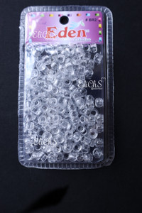 Abalorios Chaquiras transparente Pequeñas