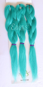 Kanekalon premium 3 piezas color MINT Kanekalon premium 3 piezas color MINT