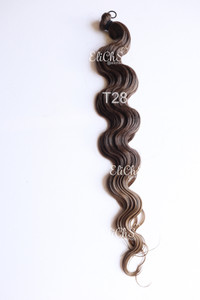 Cabello para trenza o para crochet body wave largo 24 Color T28 Cabello para trenza o para crochet body wave largo 24 Color T28