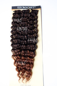 Cabello para trenzas y para crochet deep wave Largo 18 color 1B30 Cabello para trenzas y para crochet deep wave Largo 18 color 1B30