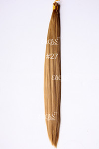 Cabello para trenzas de seda Bone color Rubio medio #27 Cabello para trenzas de seda Bone color Rubio medio #27