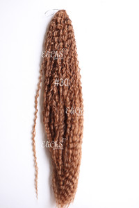 Cabello para trenzas y para Crochet Brazilian Largo 28" color 30 Cabello para trenzas y para Crochet Brazilian Largo 28" color 30