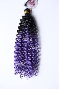 Cabello Para trenzas y Crochet Water Wave  largo 14 Color W11 Cabello Para trenzas y Crochet Water Wave  largo 14 Color W11