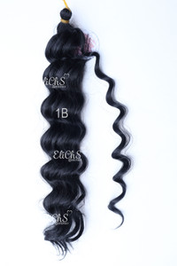 Deep wave para crochet o para trenzas color 1B Negro Deep wave para crochet o para trenzas color 1B Negro
