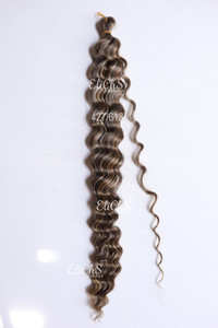 Cabello para crochet o para trenzas D curl Largo 24 color 427/613 Cabello para crochet o para trenzas D curl Largo 24 color 427/613