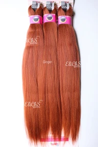 Cabello para trenzas Largo 24 pulgadas EZSPLIT color Ginger