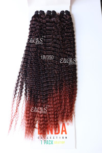 Cabello kanekalon en hilera Beyonce color 1B350 Cabello kanekalon en hilera Beyonce color 1B350