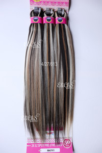 Cabello para trenzas Largo 24 pulgadas EZSPLIT color RM427613