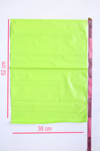 Bolsas para envíos 50 unidades tamaño 38cm de ancho x 52cm alto Color  Verde