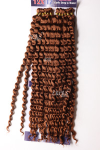 Cabello para trenzas Kanekalon 12x deep water Color #30 Largo 26 pulgadas Cabello para trenzas Kanekalon 12x deep water Color #30 Largo 26 pulgadas