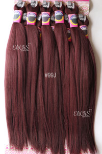 Cabello para trenzas Kanekalon premium 10 piezas Largo 26 Color #99J Cabello para trenzas Kanekalon premium 10 piezas Largo 26 Color #99J